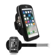 for Samsung Galaxy J7 Prime 2 Waterproof Reflective Armband Case with Touchsc...