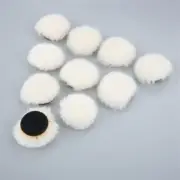 20pcs Car Auto Wool Felt Polishing BUffing Pads Polisher Cleaner Buffer Tool