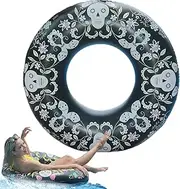 Ring Pool Float, Color-Changing Swimming Floating, Multifunctional Color-Changing Pool Ring for Beach Lake River