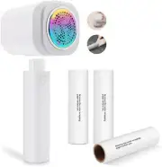 Fabric Shaver, Electric Lint Remover w/Sticky Lint Roller 2in1, USB Rechargeable