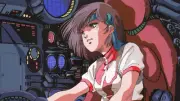 Anime gunbuster science fiction spaceship girls sweat Playmat Game Mat Desk