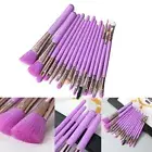 Brush Fluorescent Purple Powder Foundation Brush Blush Brush Makeup Brush Set