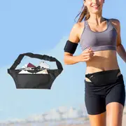 Running Hiking Sport Bum Bag Travel Phone Money Fanny Pack Waist Belt Zip Pouch