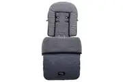Valco Baby Universal Snug Fabric Footmuff for Baby Infant Pram Stroller Denim