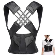 Posture Correction, Back Straightener Posture Corrector For Back, Neck, Shoulder Brace Posture Back Brace Fit For Children, Students KJFQ XXL