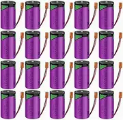 HOUYIBO 20PCS TL-5930 Lithium Battery 3.6V 19000mAh High-Capacity Long-Lasting Power Replacement Non-Rechargeable Cell for CNC System