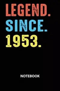 在飛比找博客來優惠-Legend Since 1953 Notebook: Bi