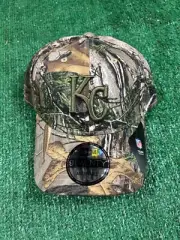 Kansas City Royals MLB New Era 9TWENTY Adjustable Cap Realtree Camo Hunting