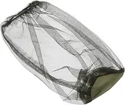 Fisherman Head Net Insect and Mosquito Protection Mesh Net Hat Outdoor Use Breathable Lightweight for Camping Travel Olive Green