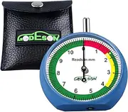 GODESON 88703 Dial Tire Tread Depth Gauge in MM,Professional for Motorcycle, Car,Truck and Bus