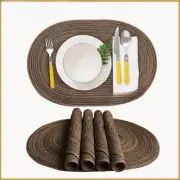 Placemats Set of 6,Heat Resistant Pad,Place Mat Washable Table Mats for Kitchen