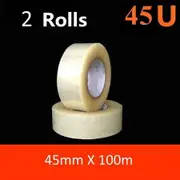 2p Packing Tape Packaging Clear Sticky Sealing Tape transparent 4.5mmX100m