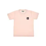 [STONE ISLAND] STONE ISLAND Compass Rose Logo patch T-shirt Kids 12Y 12Y Pink