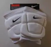 Nike NV300 Volleyball Knee Pads Adult Unisex White/Black XS/S One Pair