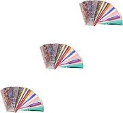 minkissy 3sets Nail Art Wear Nails Christmas Manicure Set Foil Sticker 300pcs*3