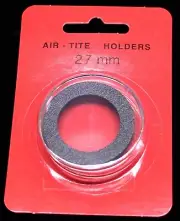 27mm AIRTITE CAPSULE FOR 1/2oz AMERICAN EAGLE $25 GOLD - FREE SHIPPING