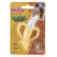 在飛比找蝦皮購物優惠-預購 Nuby 3+香蕉固齒器