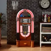 Taurus II Mid-Size Jukebox Vinyl Record Player Bluetooth