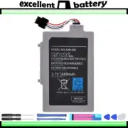 3600mAh Extended Battery Kit for Nintendo Wii U Gamepad ARR-002 WUP-002 WUP-012