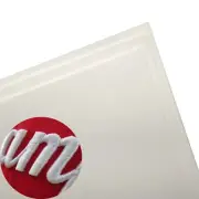 15" x 18" x 3mm，White - 3D Embroidery Puff Foam Backing Paper / 50 sheets
