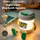 Dimming Bluetooth Speaker Touch Control Sleep Light for Men Women