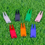 Aluminum Alloy Fork Golf Divot Tool Golf Grass