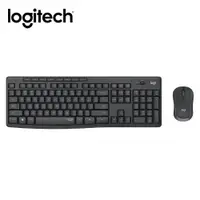 在飛比找e-Payless百利市購物中心優惠-【Logitech 羅技】MK295 靜音鍵鼠組-石墨灰