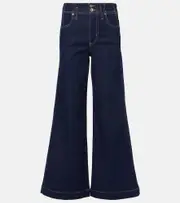 [Frame] Frame The Seamed Wide high-rise jeans 28 blue
