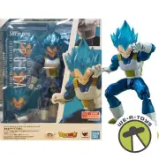 Tamashii Nations Dragon Ball Super SSGSS Vegeta Unwavering Saiyan Pride Figure