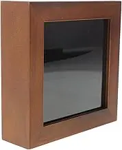 GOOHOCHY Wooden Butterfly Specimen Frame with Transparent Lid Decorative Display Box for Badges Jewelry and Dried Flowers Versatile Tabletop Storage Case for Collectibles and Medals