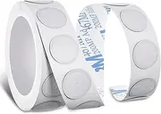 BABIQT 50pcs Ntag215 NFC Tag Anti Metal NFC Tags Sticker on-Metal NFC Tags Anti-Metal White NFC Stickers Compatible with Android & iPhone 504 Bytes Memory Fully Programmable, BQUS-KJS215YB-50