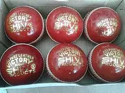 PLANET 007 Pack of 12 Balls Hand Stiched Leather 4 Cut Shiv BAT Friendly (Tested Grade) Cricket Ball Expedited International Delivery by DHL