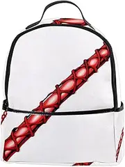 Travel Backpack,Small Backpack,Carry on Backpack,Baseball,Backpack, I2hj9pjlrixz, 12x5.7x14.6 in