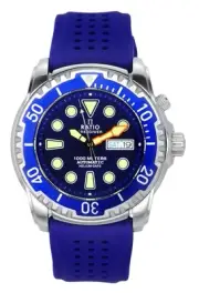 Ratio FreeDiver Automatic Blue Dial Diver's Men's Watch 1068HA90-34VA-BLU-V02