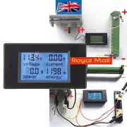 DC 100A Digital LED Power Meter Monitor Power Energy Voltmeter Ammeter Tester