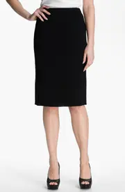 Ming Wang Straight Skirt