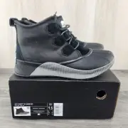 Sorel Out N About III Classic Boots Size 9.5 Womens Black Grill Waterproof