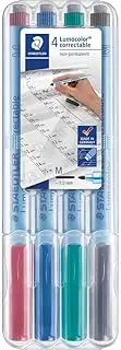 Staedtler Lumocolor correctable Pens, 305MWP4