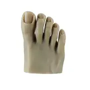 3pcs Tattoo Practice Fake Foot Model Set Soft Silicone Nail Art Training Dis WPD