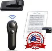 Pasador De Páginas Con Control Remoto RF Para Lectura iPad Surface Comics NUEVO.