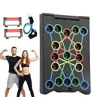 Pushup Machine, Foldable Exercise Board, Home Workout Equipment Fitness Accessories Portable for Body Muscle Shoulders Chest Back Exercises