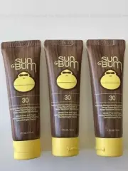 Sun Bum Premium Moisturizing Sunscreen SPF 30 Lotion 3-PK 1 fl oz/30 ml FreeShip
