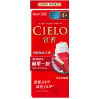 在飛比找蝦皮商城優惠-CIELO宣若EX染髮霜 4A自然灰棕 1劑/40g、2劑/