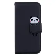 For iPhone12 Pro Max Case Leather Wallet Flip Phone Case - Black