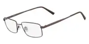 Flexon Larsen 600 210 Men's Glasses Brown Size 55 - Private Health Rebate - Blue Light Block Available