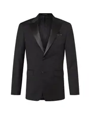 Wool Tuxedo Dinner Suit Jacket