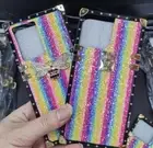 Luxury Rainbow Bee Phone Case For Samsung S20 S21 S22 S23 Note 20 A13 A53 A14