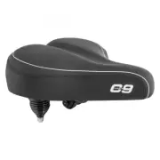 Cloud-9 Unisex Suspension Saddle, Cruiser-ciser Springs, Multi-Stage Foam, Black