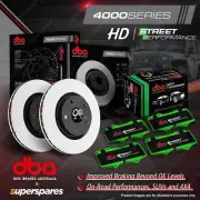 DBA 4000 HD Front Disc Brake Rotors Pads for Ford Mustang GT FN 5.0L RWD 380mm (for: Ford)