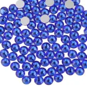 Flat Back Crystal Rhinestones Round Gems, Sapphire (1.3-1.4mm) SS3/1440pcs